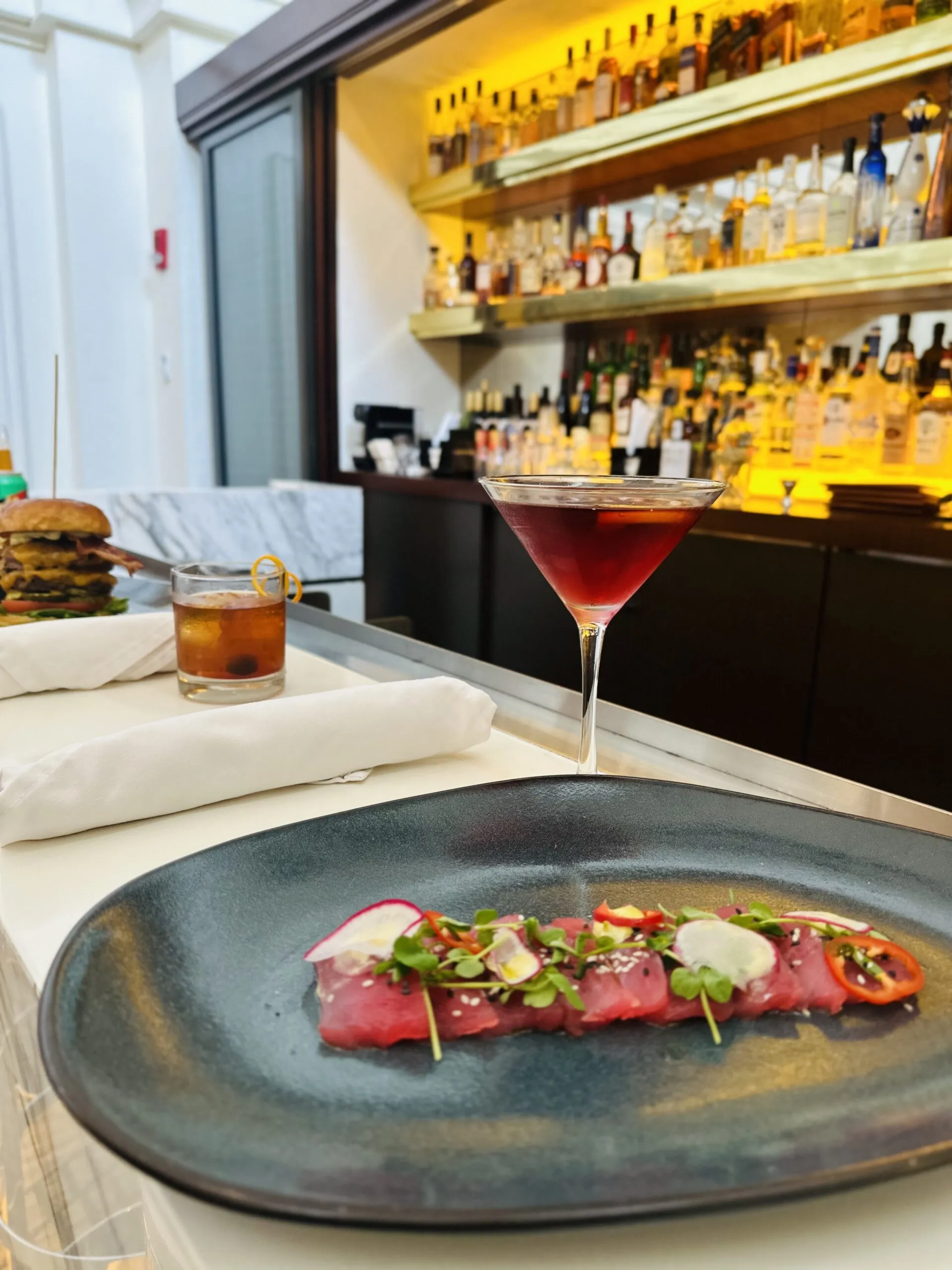 Daily Late Night Bites & Sips at Hotel Colonnade Coral Gables Lobby Bar